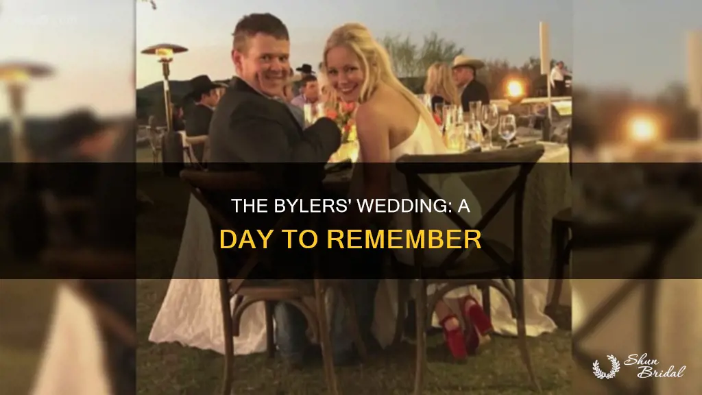 will and bailee byler wedding