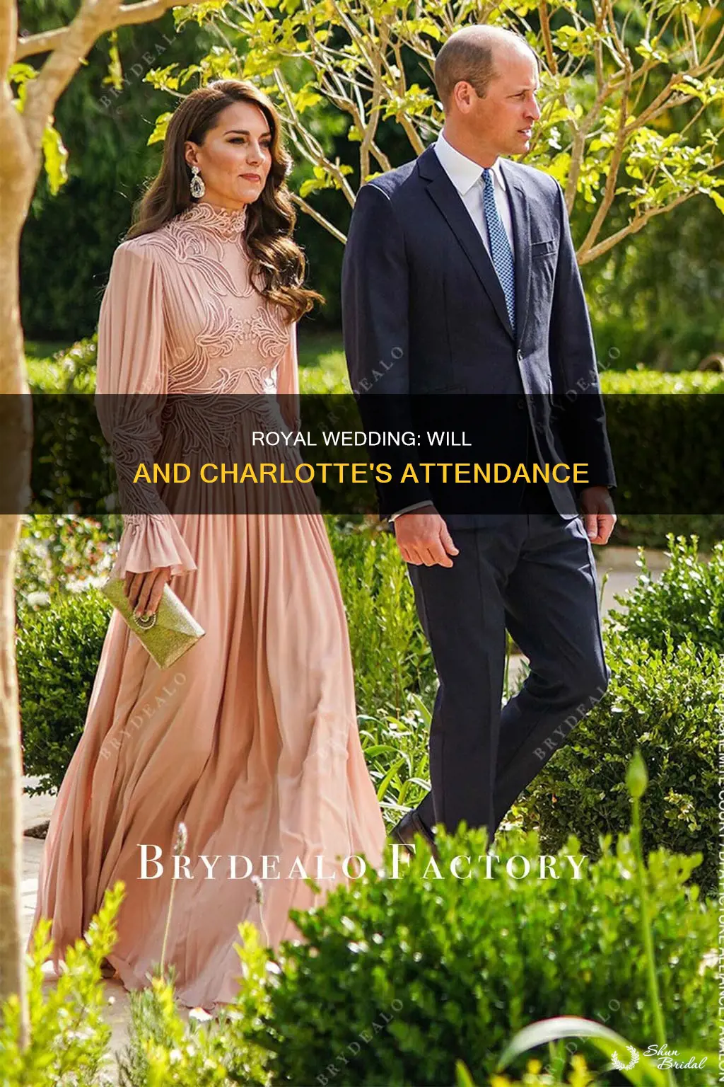 will and charlotte at megan and harry