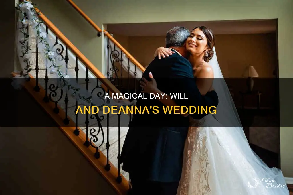 will and deanna wedding