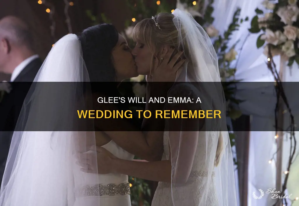 will and emma glee wedding