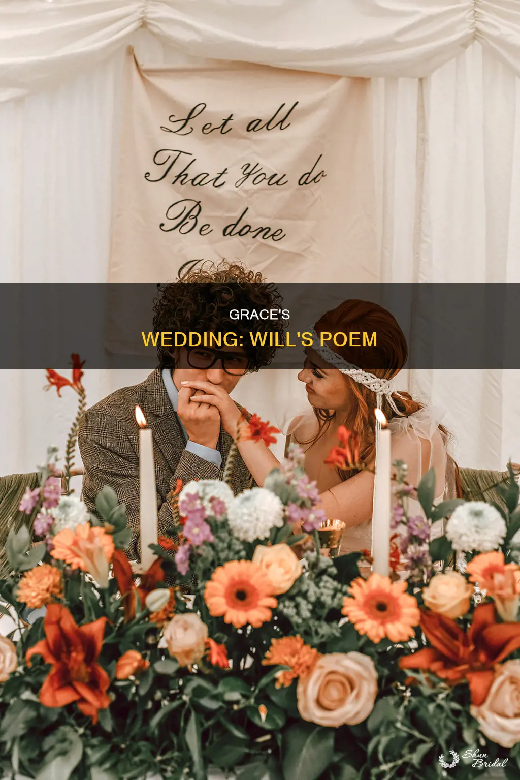 will and grace poem wedding