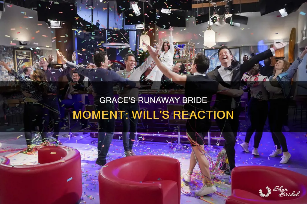 will and grace ran from wedding