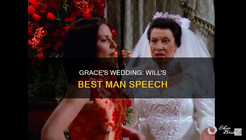 will and grace wedding scene
