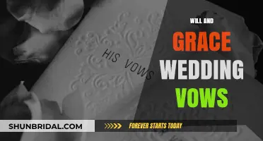 Will and Grace's Heartfelt Wedding Vows: A Celebration of Love and Friendship