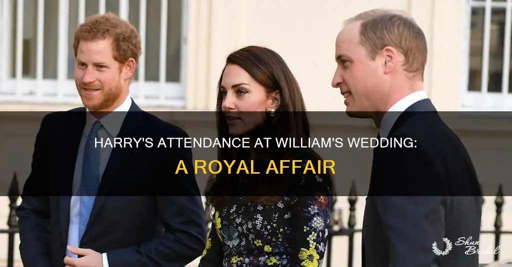 will and harry at wills wedding