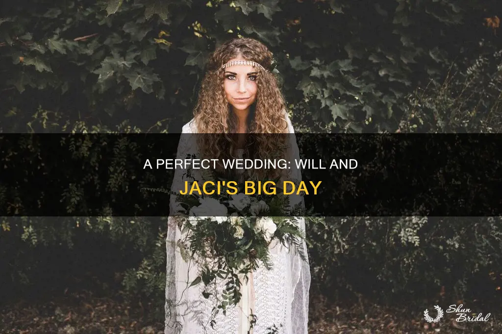 will and jaci wedding