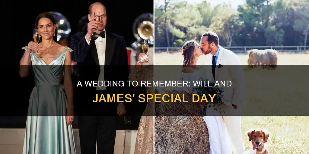 will and james wedding