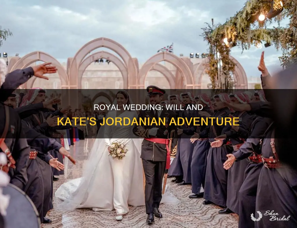 will and kate at jordan wedding