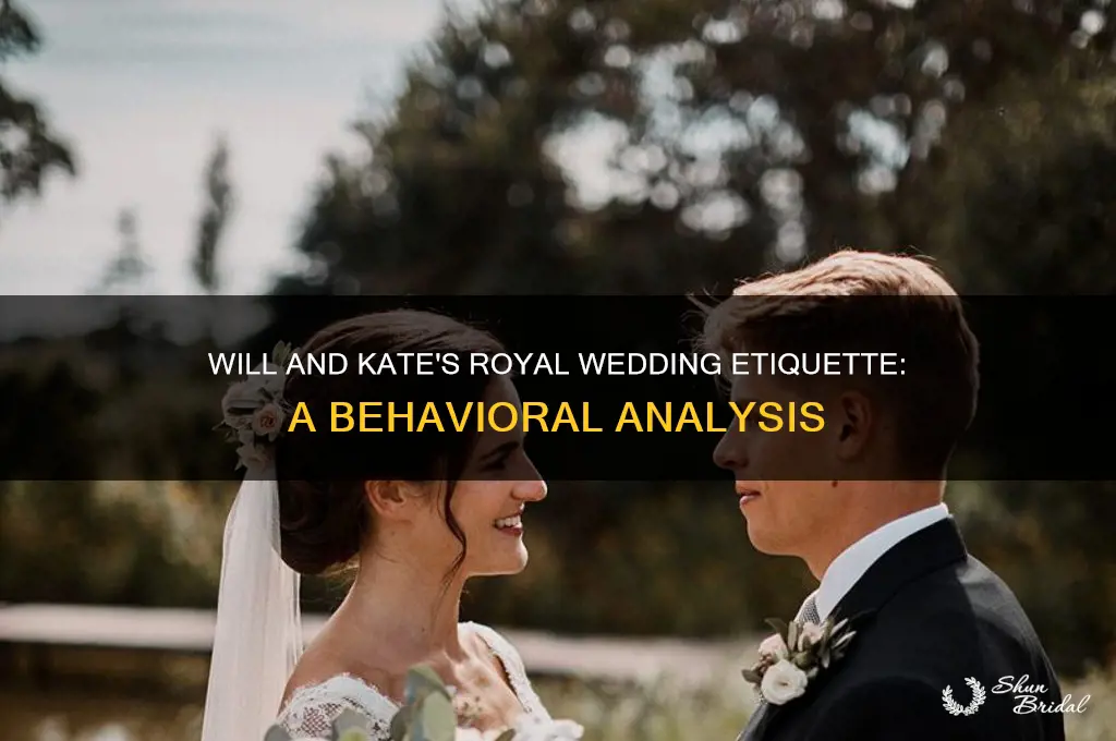 will and kate behavior at royal wedding