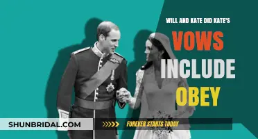 Did Kate Middleton Include 'Obey' in Her Royal Wedding Vows?