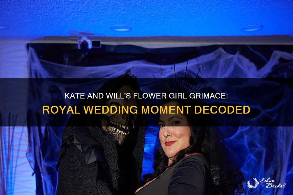 will and kate flower girl grimace