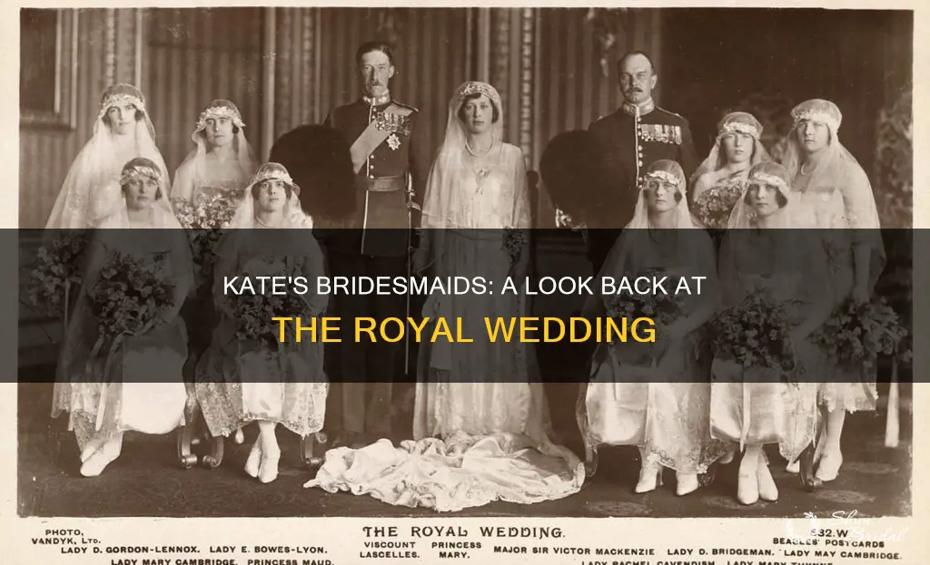 will and kate wedding bridesmaids