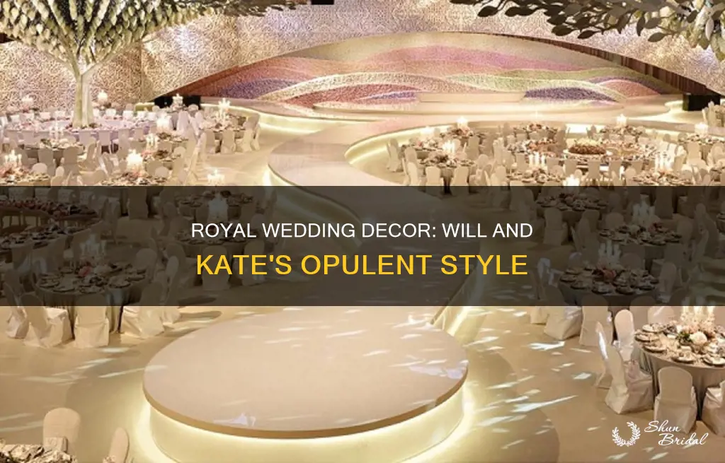will and kate wedding decor