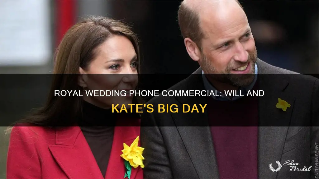 will and kate wedding phone commercial