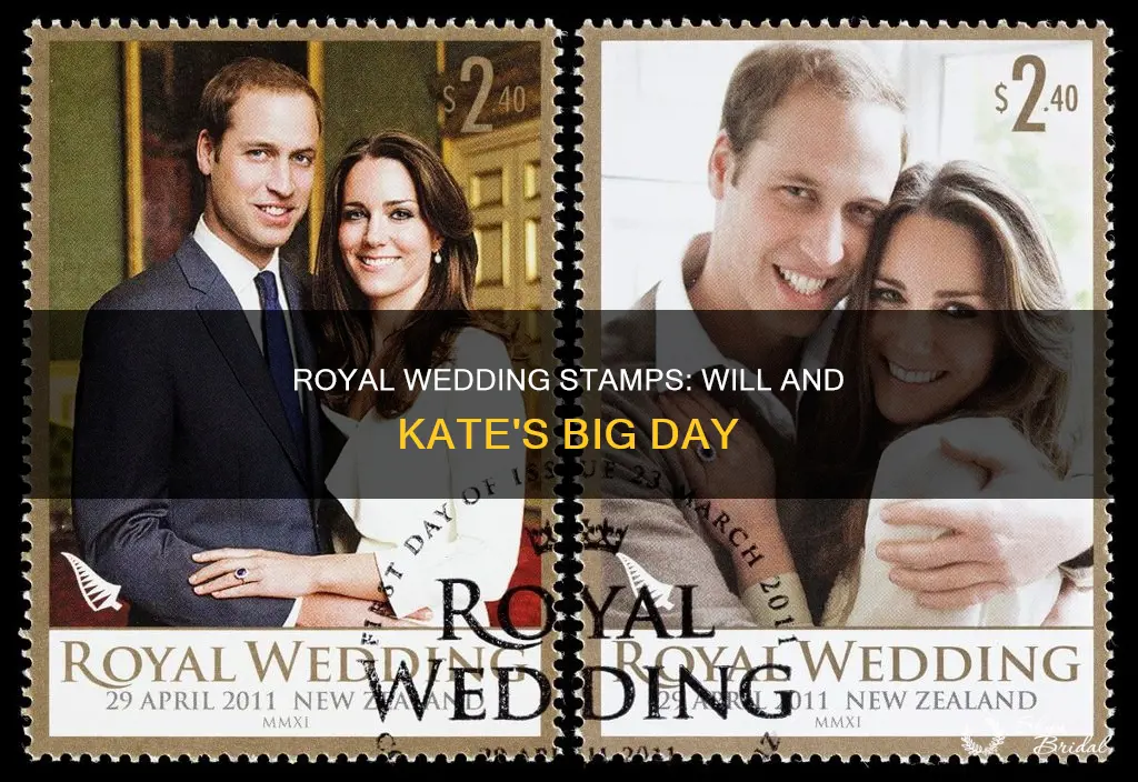 will and kate wedding stamps