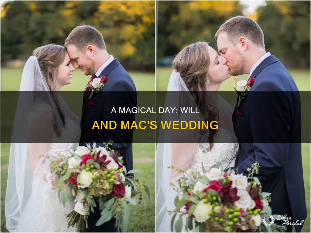 will and mac wedding