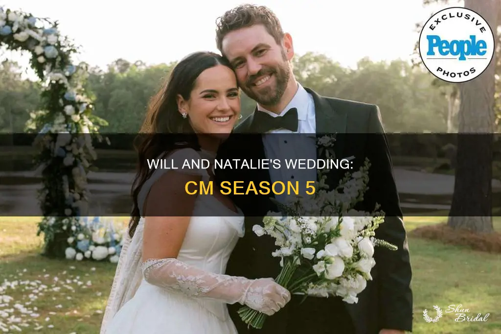 will and natalie wedding cm season 5