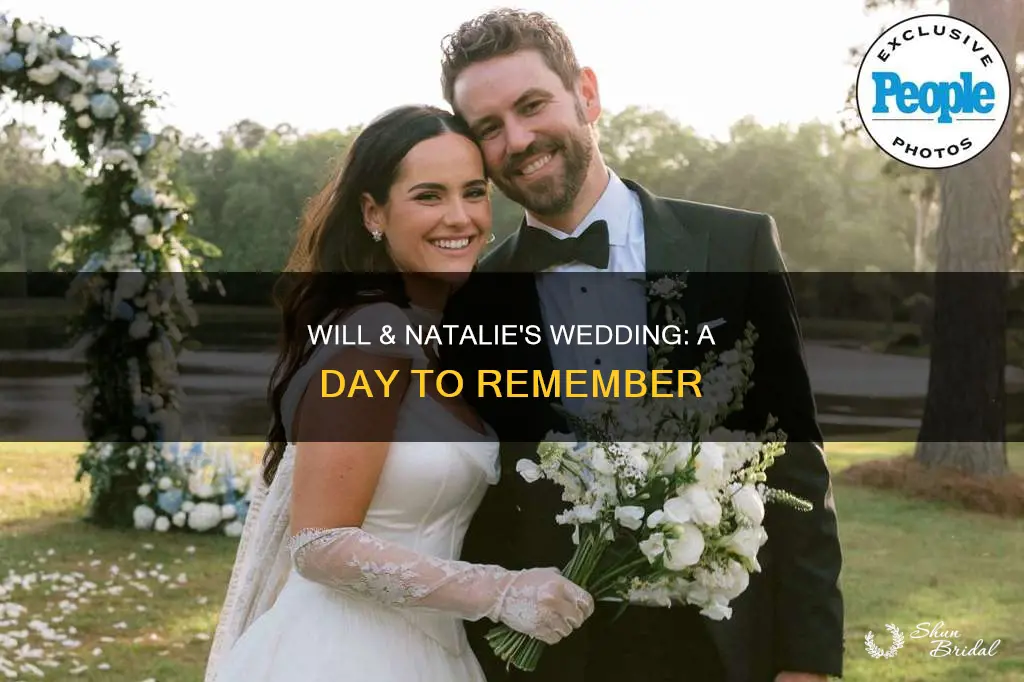 will and natalie wedding