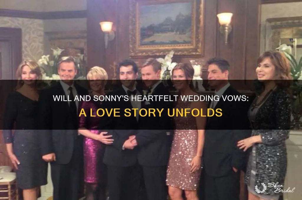 will and sonny wedding vows