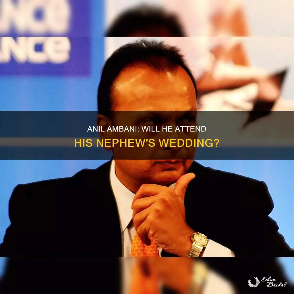 will anil ambani attend anant ambani wedding