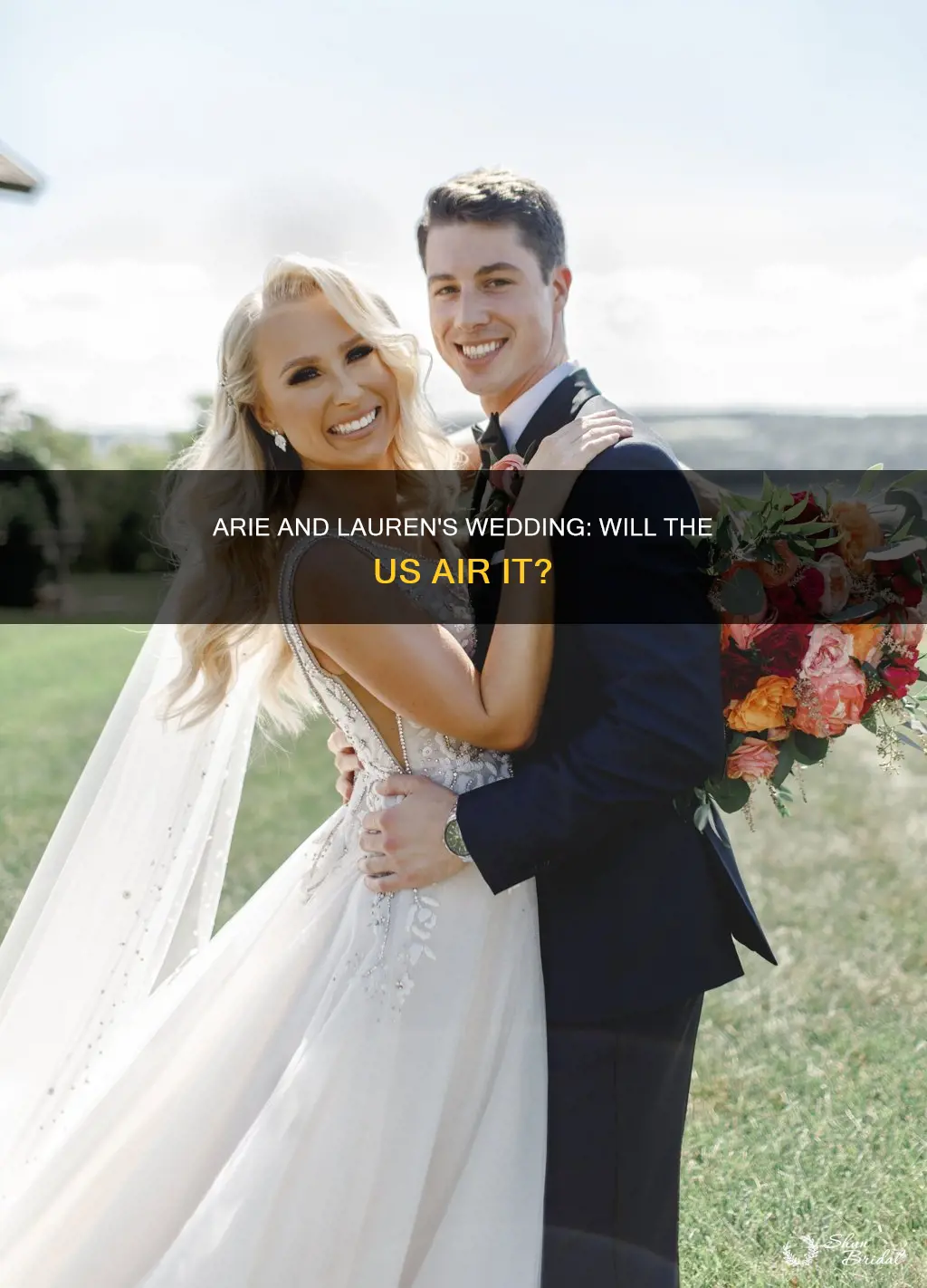 will arie and lauren wedding air in the us