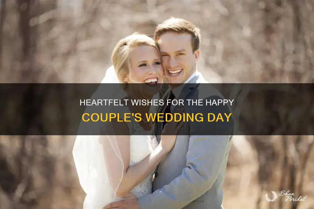 will be thinking of you on your wedding day