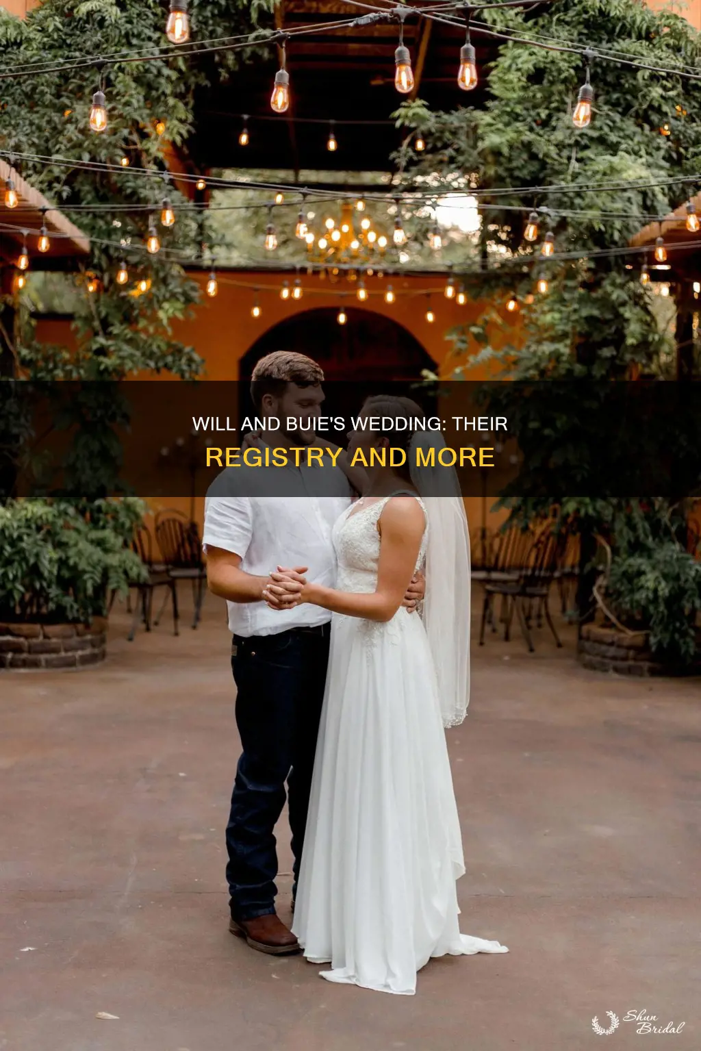 will buie wedding registry