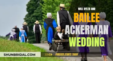 A Dreamy Wedding: Will Byler and Bailee Ackerman's Big Day