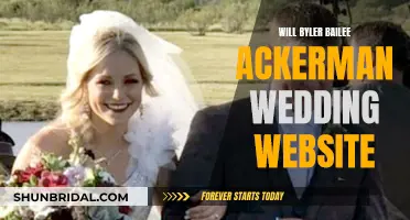 Byler and Ackerman's Wedding Website: A Love Story