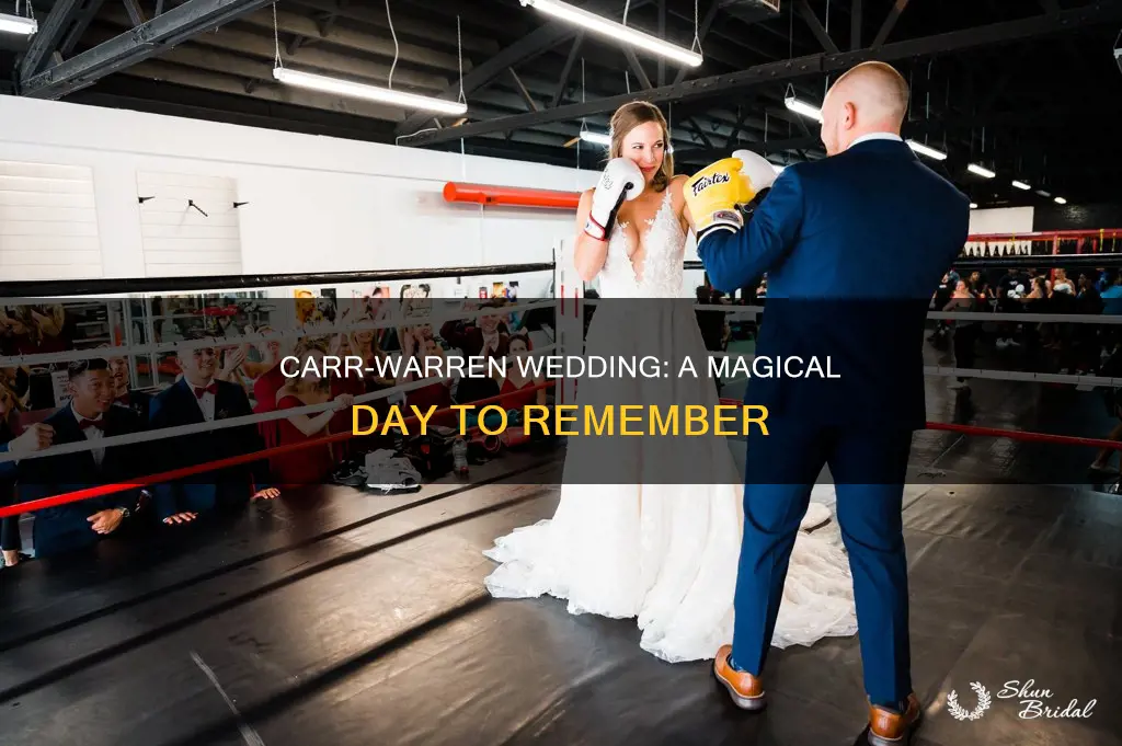 will carr frankie warren wedding