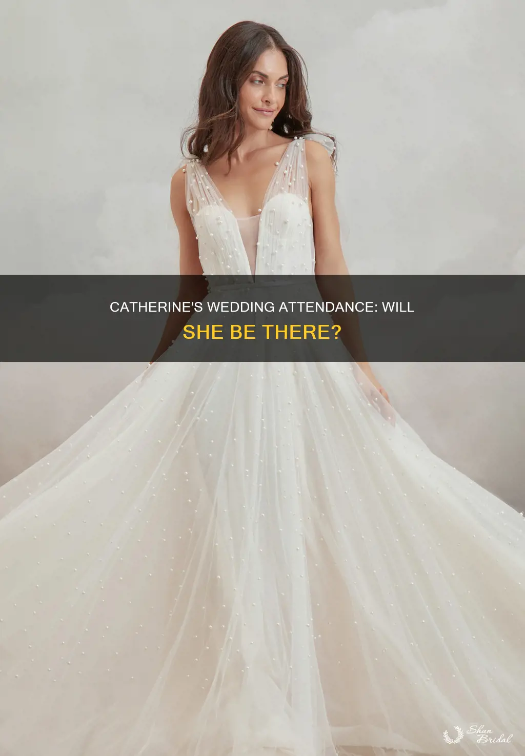 will catherine be at the wedding