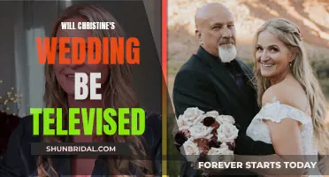 Christine's Wedding: Televised or Private Affair?