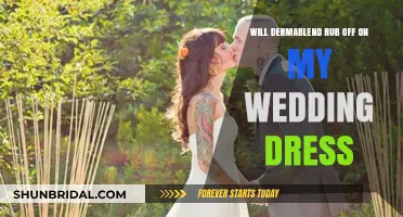 How to Avoid Dermablend Transfer on Your Wedding Dress