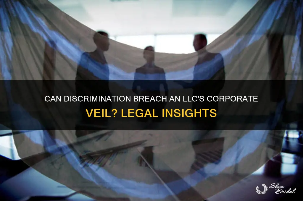 will discrimination pierce the corporate veil of an llc