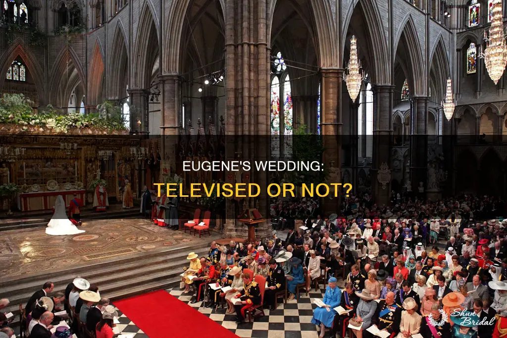 will eugene wedding be telivised