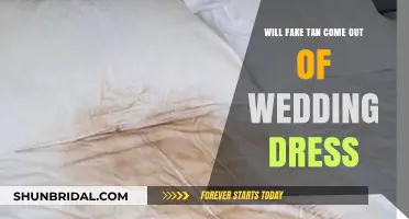Fake Tan and Wedding Dresses: A Safe Combination?