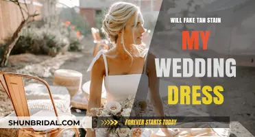 Fake Tan and Wedding Dresses: Can You Avoid Stains?