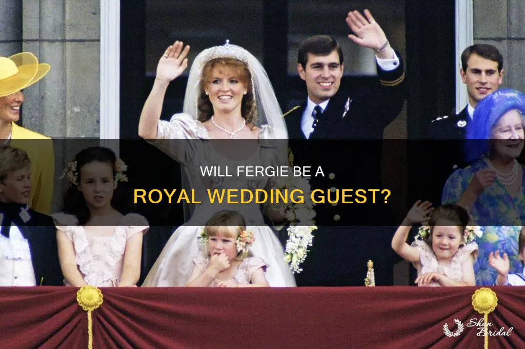 will fergie be at the wedding