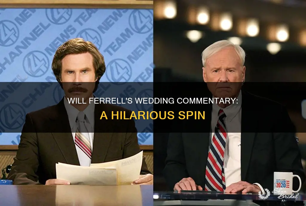 will ferrel commentating for wedding