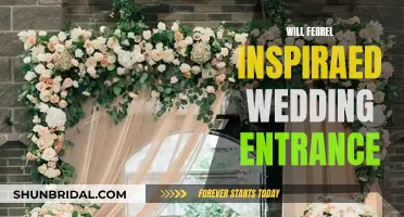 A Wedding Entrance Inspired by Will Ferrell's Comedic Genius