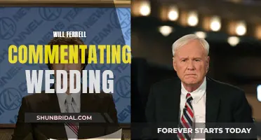 Will Ferrell: Wedding Commentator Extraordinaire