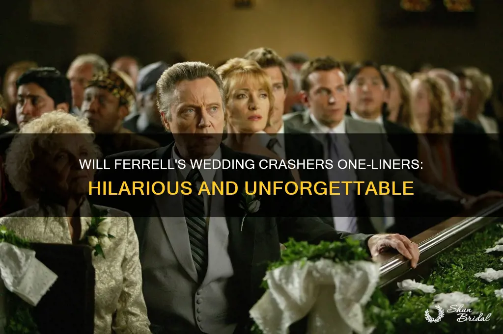 will ferrell lines in wedding crashers