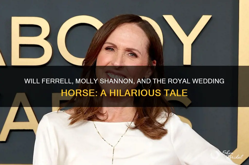 will ferrell molly shannon royal wedding horse