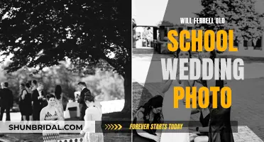 Old School Wedding Photo: Will Ferrell's Big Day