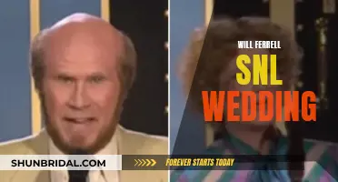 Will Ferrell's SNL Wedding: A Hilarious Nuptial Sketch