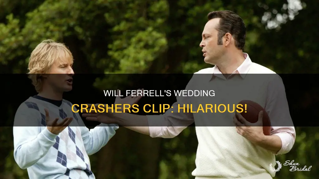 will ferrell wedding crashers clip