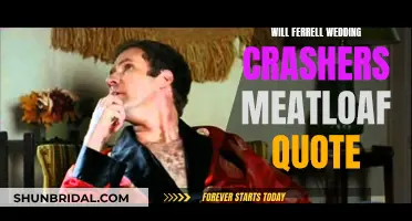 Meatloaf Wisdom: Ferrell's Wedding Crashers Quote