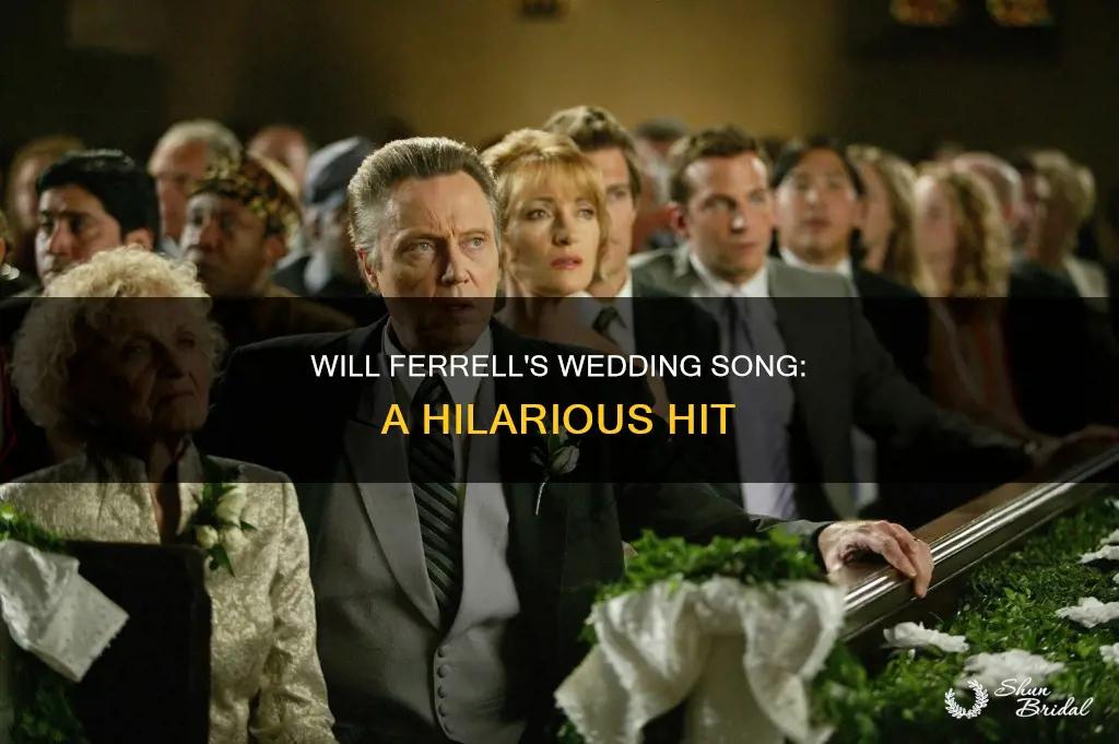 will ferrell wedding song