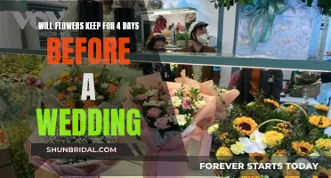 Keep Wedding Flowers Fresh for Days