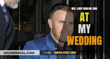 Gary Barlow: Your Wedding Singer?
